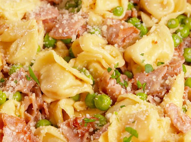 Ham & Kaas Tortellini volgens Italiaans recept