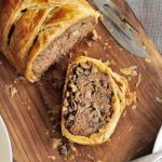 Minced beef Wellington