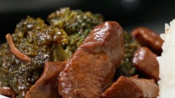 Slow Cooker Rundvlees en Broccoli