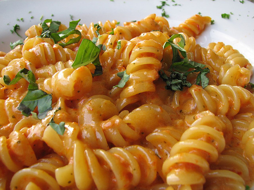 lekkere tomaten pesto met fusilli