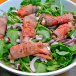 Rucola Salade met gevulde rosbief